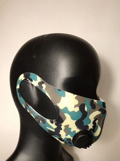 Многоразовые маски комуфляжные