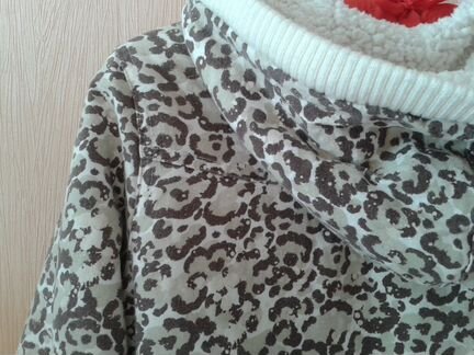 Куртка Justice женская хлопок двухстор. 7-10лет