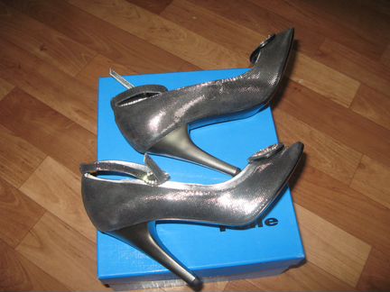 Туфли серебряные folle Размер - 35