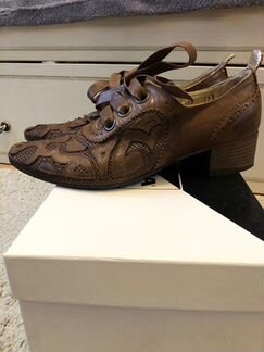 Продаю туфли женские alba р.37, кожа, коричневые