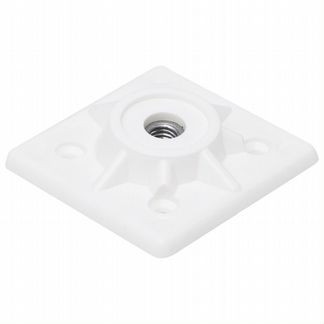 Держатель ноги табурета 10 мм цвет белый