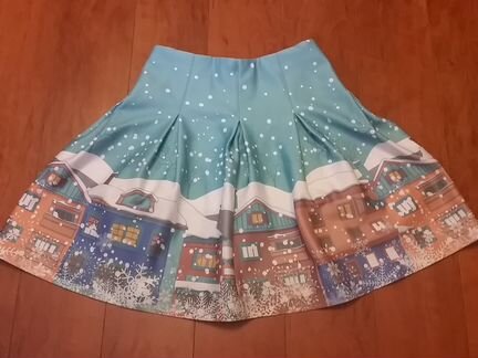 Блузка и юбка на резинке разм.164