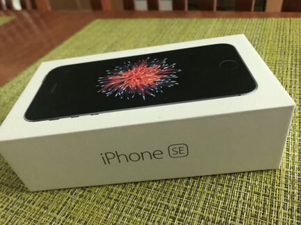 Коробка от айфон apple SE, gray, 64