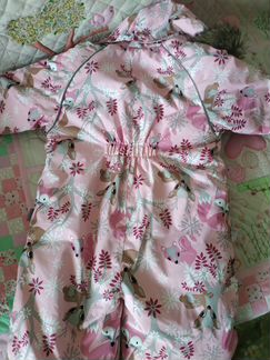 Зимний комбинезон для девочки 92