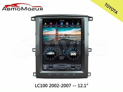 Штатная магнитола для Lexus Toyota LC 100 Tesla