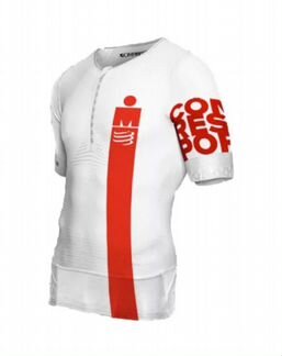 Веломайка Compressport TR Aero Top Ironman Logo