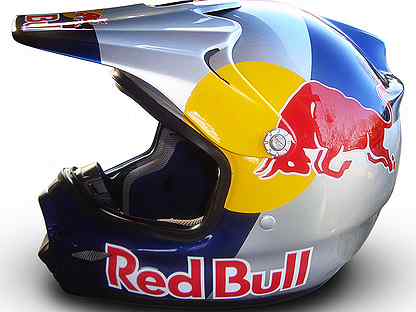 Кроссовый шлем Red bull