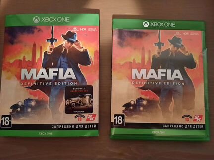 Mafia definitive edition Xbox one