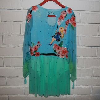 Платье для фигурного катания 128 р-р