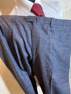 Брюки Cesare Attolini, размер 52. Шерсть, шёлк, лё