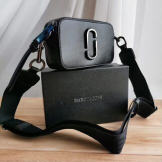 Сумка marc jacobs черная кожа