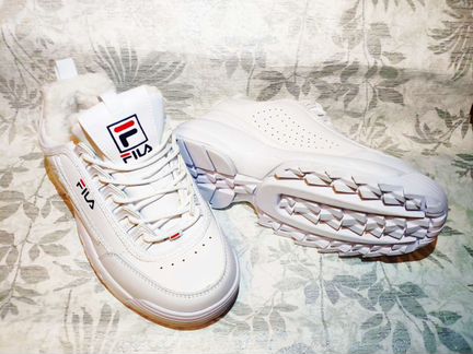 Кроссовки зимние fila новые