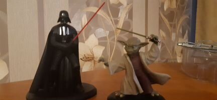 Фигурки Звездные войны Вейдер и Йода starwars