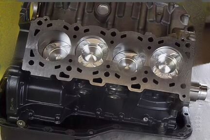 Блок цилиндров в сборе на Toyota 1VD-FTV LC200