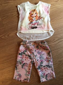 Костюм (бриджи, футболка) новый