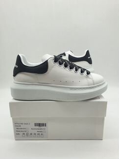 Кожаные кеды Alexander McQueen