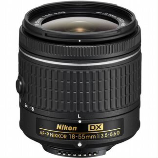 Nikon 18-55mm f/3.5-5.6 G AF-P VR DX новый