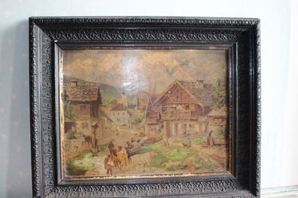 Старинная картина