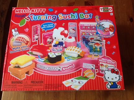 Суши на вертушке (Hello Kitti)