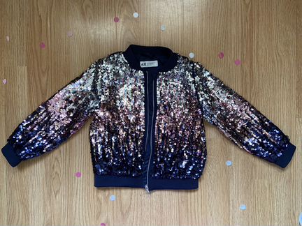 Куртка с пайетками H&M