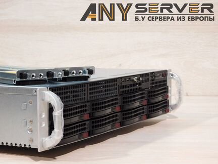Сервер Supermicro 6027R 2xE5-2640 16Gb 8x3.5