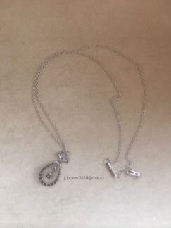 Золотое колье Graff с бриллиантами 0.98 ct