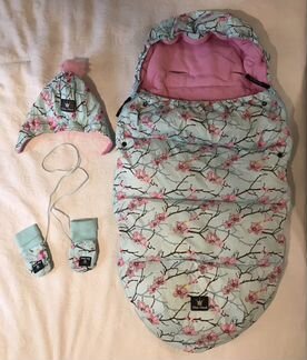 Конверт Elodie Details с шапочкой и варежками