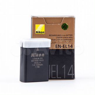 Аккумулятор для nikon EN-EL14 новый