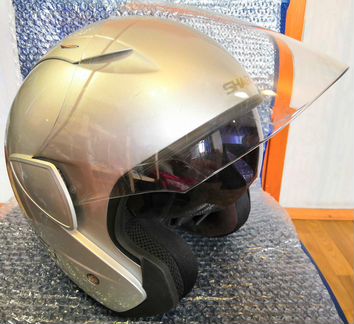 Мото шлем Shark RSJ Jet silver