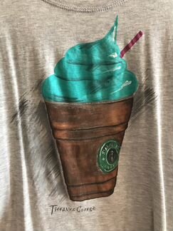 Футболка ручной работы