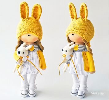 Кукла-зайчик символ 2023 года