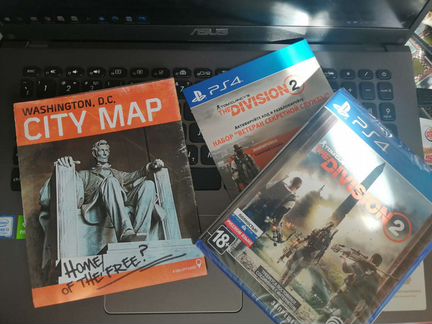 The Division 2 PS4 комплект из коллекционки