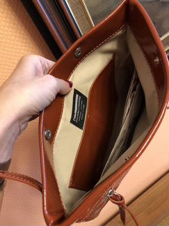 Кожаный клатч