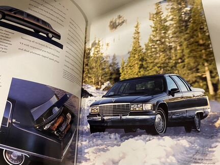 Брошюра Cadillac 1994