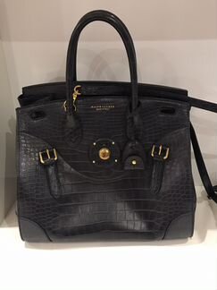 Ralph Lauren Ricky bag. крокодил