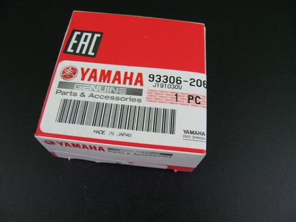 Yamaha оригинальный подшипник kпп 93306-20652