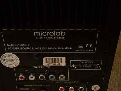 Microlab x23 схема