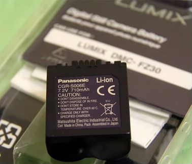 Аккумулятор Panasonic CGR-S006E новый в упаковке