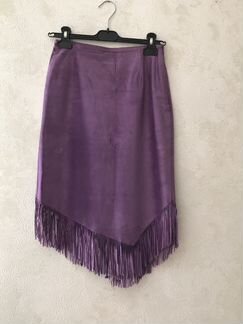 Юбка Замшевая Италия