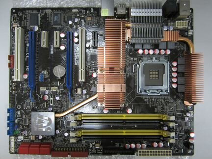 Материнская плата asus P5E