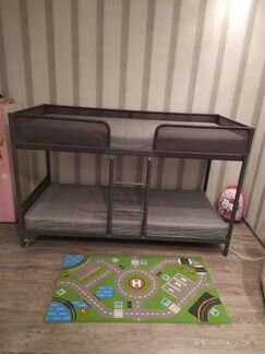 Кровать 2-яростная IKEA 90х200см