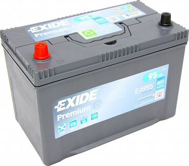 Аккумулятор Exide Premium EA955 95 Ач прям. пол