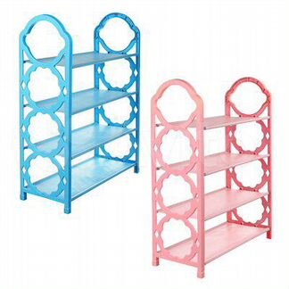 Этажерка для обуви 45x19x58см, 4 полки