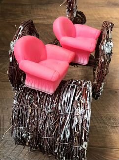 Виниловые кресла для Барби