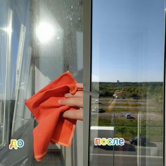 Салфетка для стекла гривней