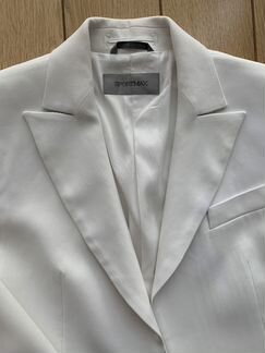 Белый пиджак sportmax