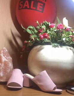 Розовые Босоножки