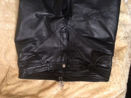 Штаны кожаные