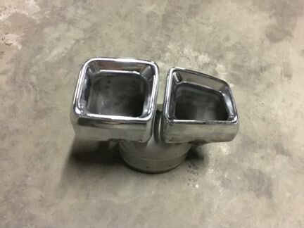 Насадка глушителя мерседес 166 AMG 63