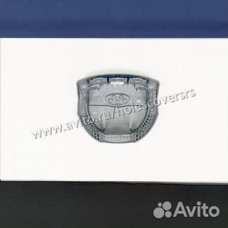 Крышка подушки безопасности руля Focus II 3S серая